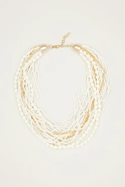 Collana girocollo - Bianco