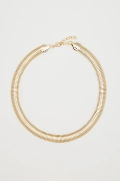 Collana tubolare - Oro