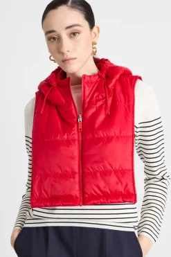 Collo cappuccio reversibile - Rosso