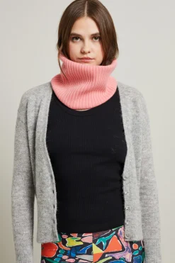 Collo in cashmere - Rosa
