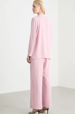 Completo fluido stretch - Rosa