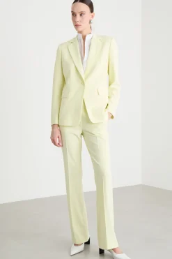 Completo in twill stretch - Giallo