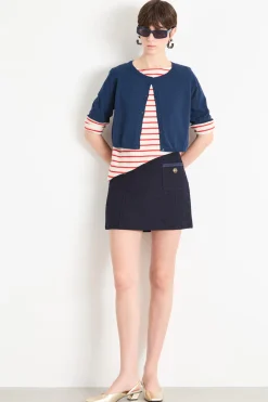 Coprispalle boxy - Blu