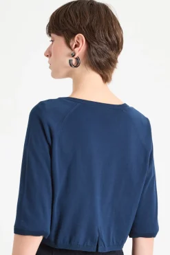 Coprispalle boxy - Blu