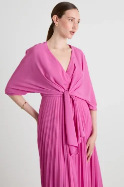 Coprispalle in georgette - Rosa