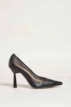 Décolleté tacco a spillo - Nero