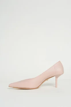 Décolleté in nappa - Beige