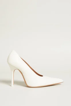 Décolleté in nappa - Bianco