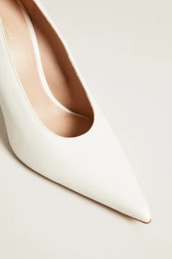 Décolleté in nappa - Bianco