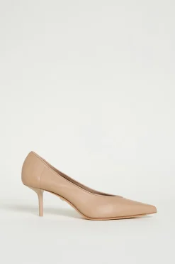Décolleté in nappa - Cammello
