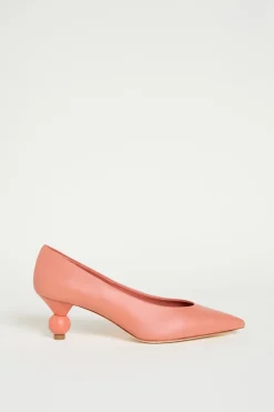 Décolleté in pelle - Rosa