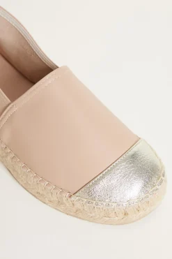 Espadrillas in pelle - Rosa