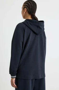 Felpa in jersey double - Blu