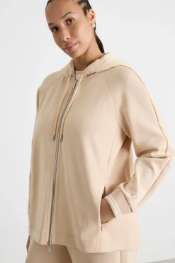 Felpa in jersey double - Rosa