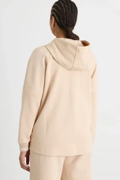 Felpa in jersey double - Rosa