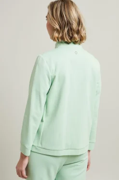 Felpa in jersey - Verde Menta