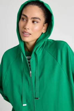 Felpa stretch - Verde