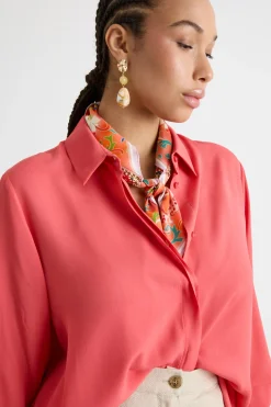 Foulard in seta - Arancione
