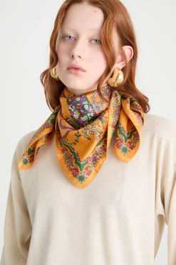 Foulard in seta - Arancione