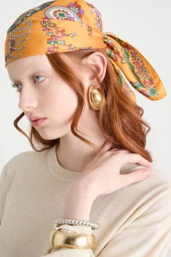 Foulard in seta - Arancione