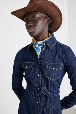 Foulard in seta - Giallo