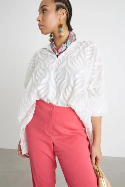 Foulard in seta - Rosa