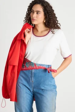 Foulard in seta - Rosa