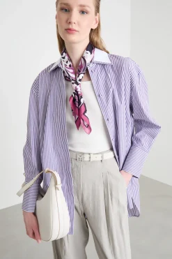Foulard in seta - Rosa