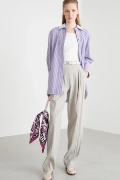 Foulard in seta - Rosa