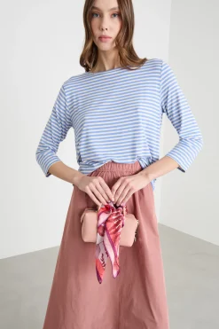 Foulard in seta - Rosa