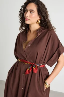 Foulard in seta - Rosso