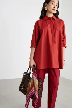 Foulard in seta - Rosso