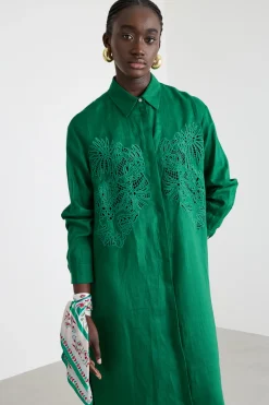 Foulard in seta - Verde