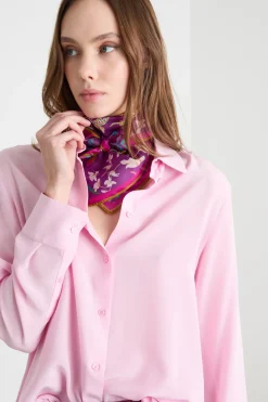 Foulard in seta - Viola