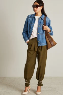 Giacca a camicia in denim - Blu Denim