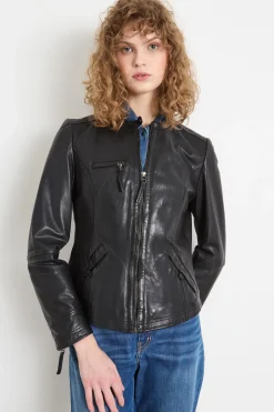 Giacca biker slim - Nero