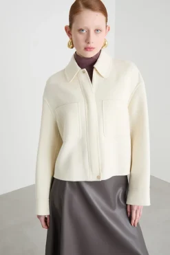 Giacca boxy - Bianco