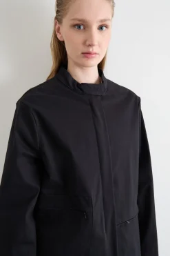 Giacca con tasche asimmetriche - Nero