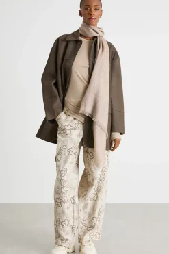 Giacca con tasche maxi - Marrone