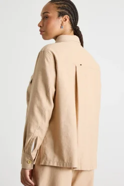 Giacca con tasche multiple - Beige