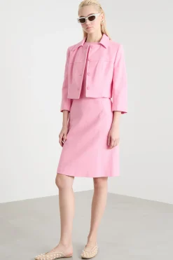 Giacca crop - Rosa