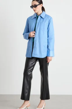 Giacca imbottita - Azzurro