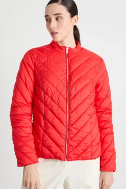 Giacca imbottita reversibile - Rosso