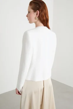 Giacca in cady - Bianco