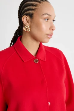 Giacca in double - Rosso