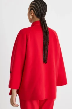 Giacca in double - Rosso