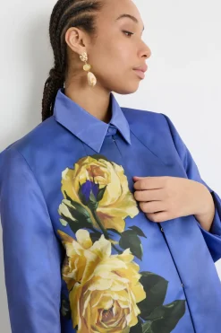 Giacca in duchesse - Blu