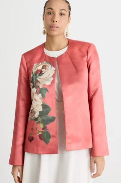 Giacca in duchesse - Rosa
