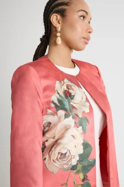 Giacca in duchesse - Rosa