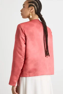 Giacca in duchesse - Rosa